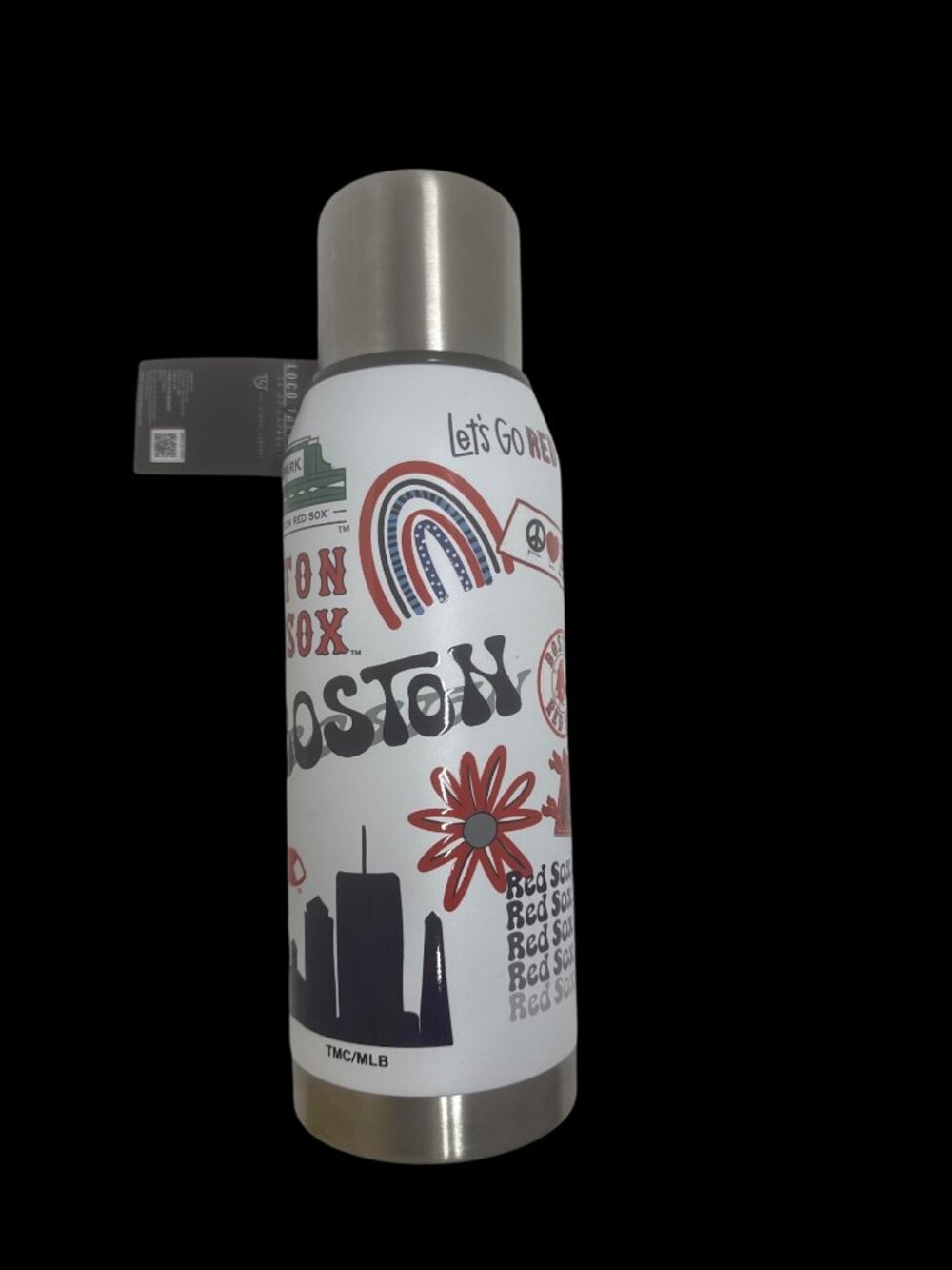 Boston Red Sox Stainless Steel 34 Oz Loco Thermos MLB Team Logos New with Tag - Picture 5 of 6